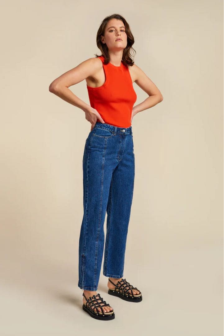 KLOKE ILK ZIP DENIM PANT デニムパンツ クローク