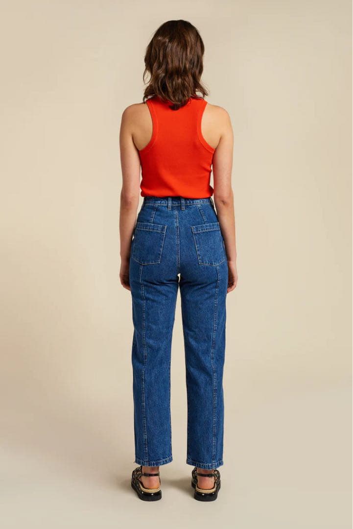KLOKE ILK ZIP DENIM PANT デニムパンツ クローク