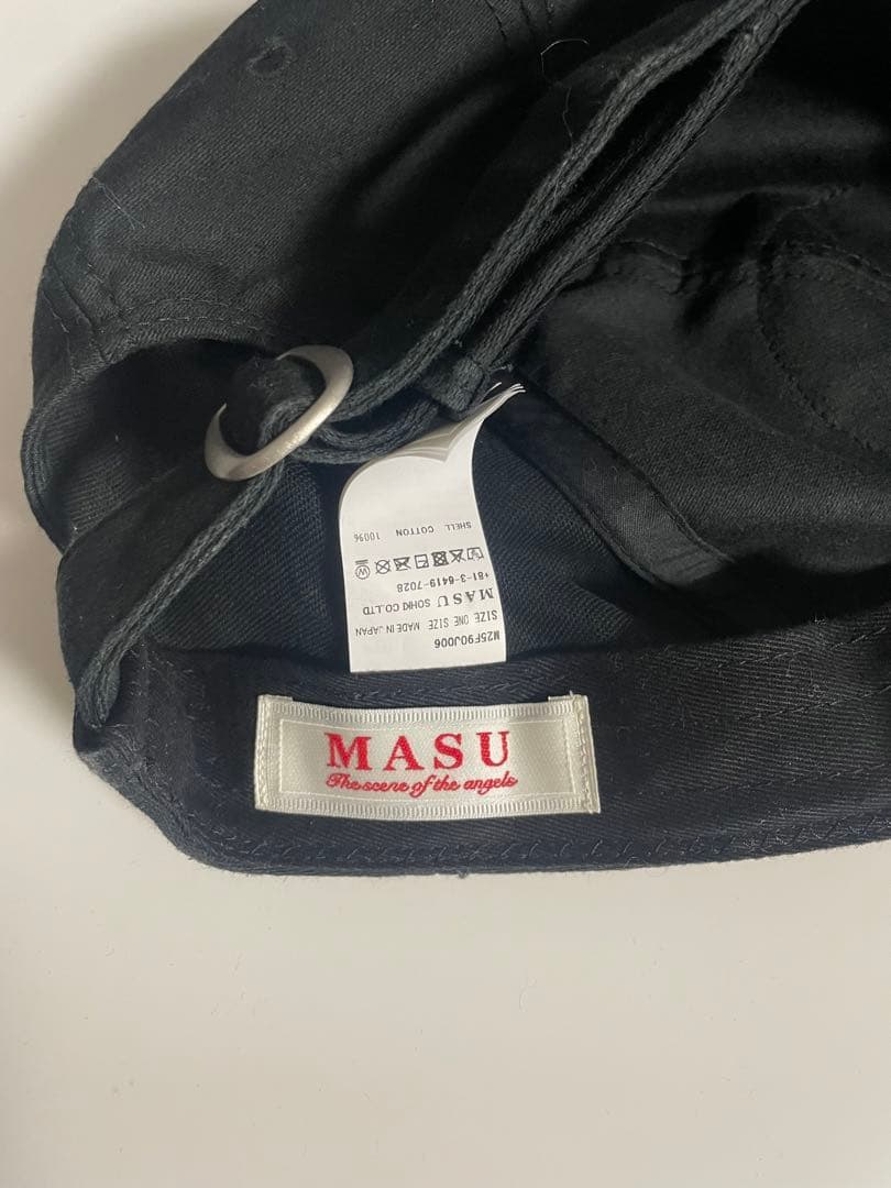 MASU 25AW ラインストーンエクスプローラークルーベースボールキャップ