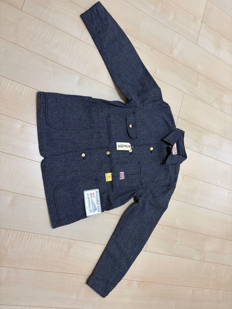 SUGAR CANE SC15659 9oz. ブラックコバート ワークコート