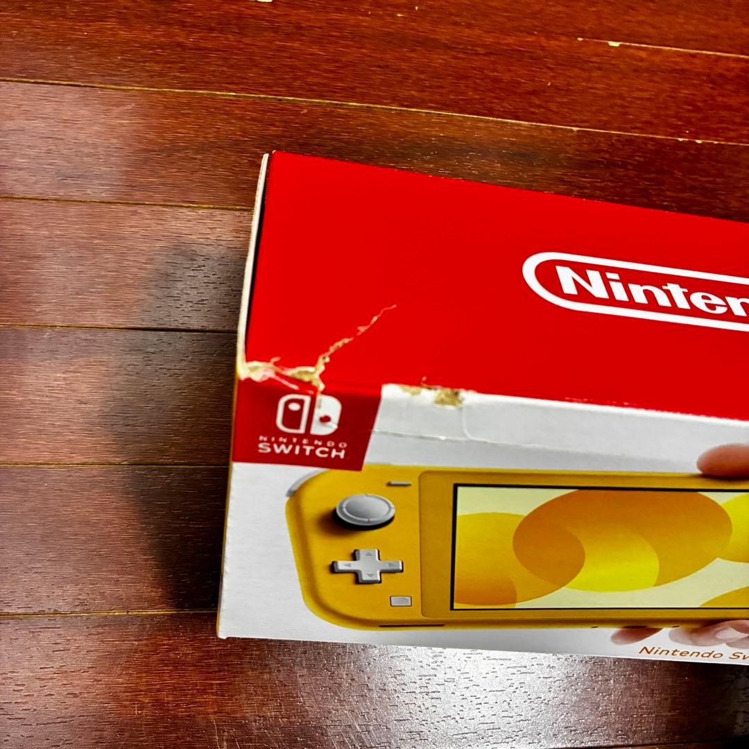 未使用 箱ダメージあり Nintendo Switch Lite イエロー 本体