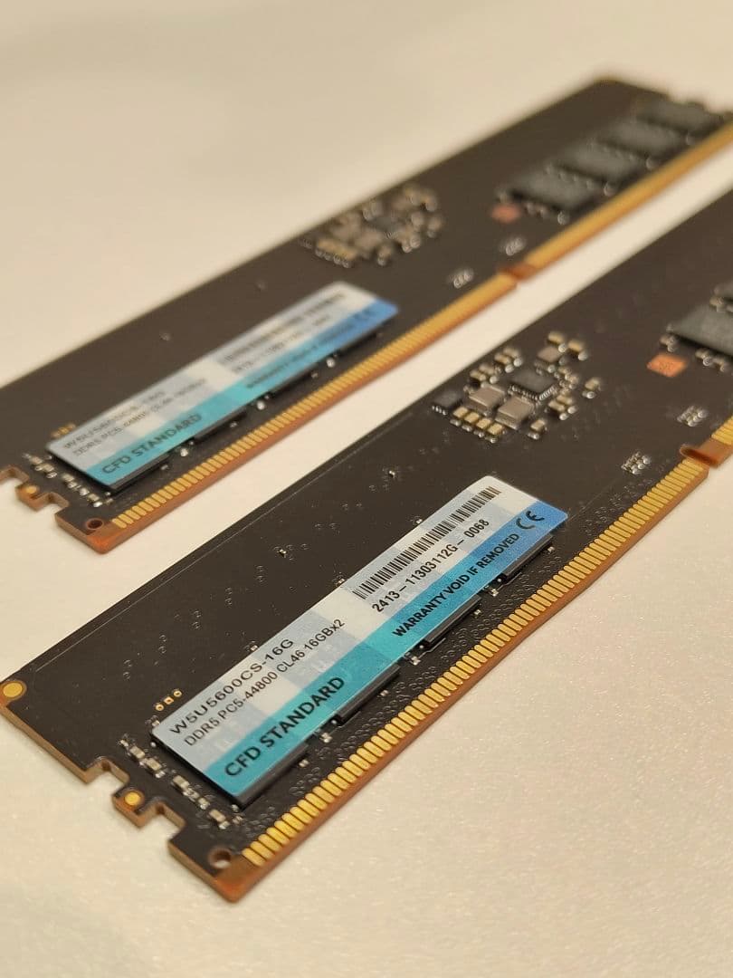 美品 CFD W5U5600CS-16G DDR5 32GB メモリ