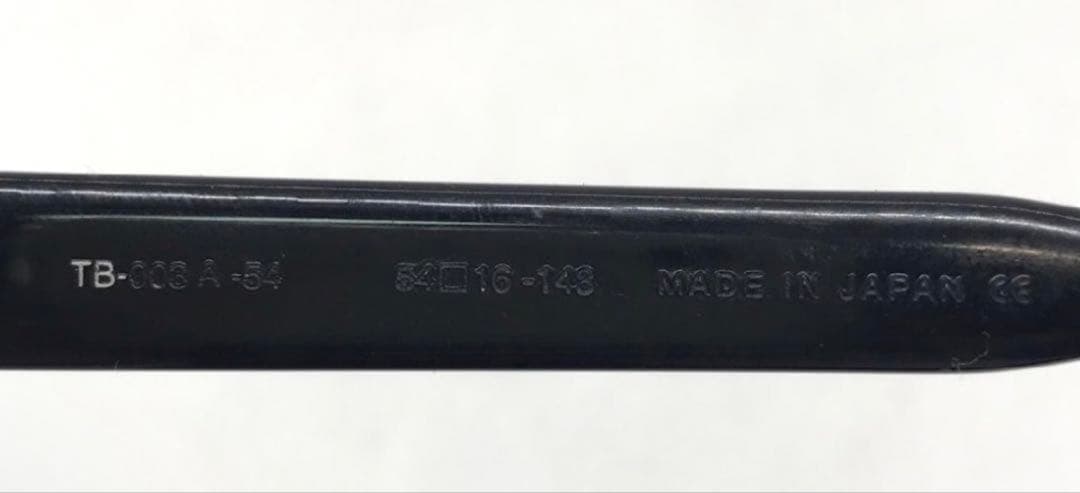 【国内正規品】THOM BROWNE TB-003 メガネ・サングラス