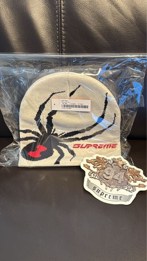 SUPREME スパイダー ニット帽