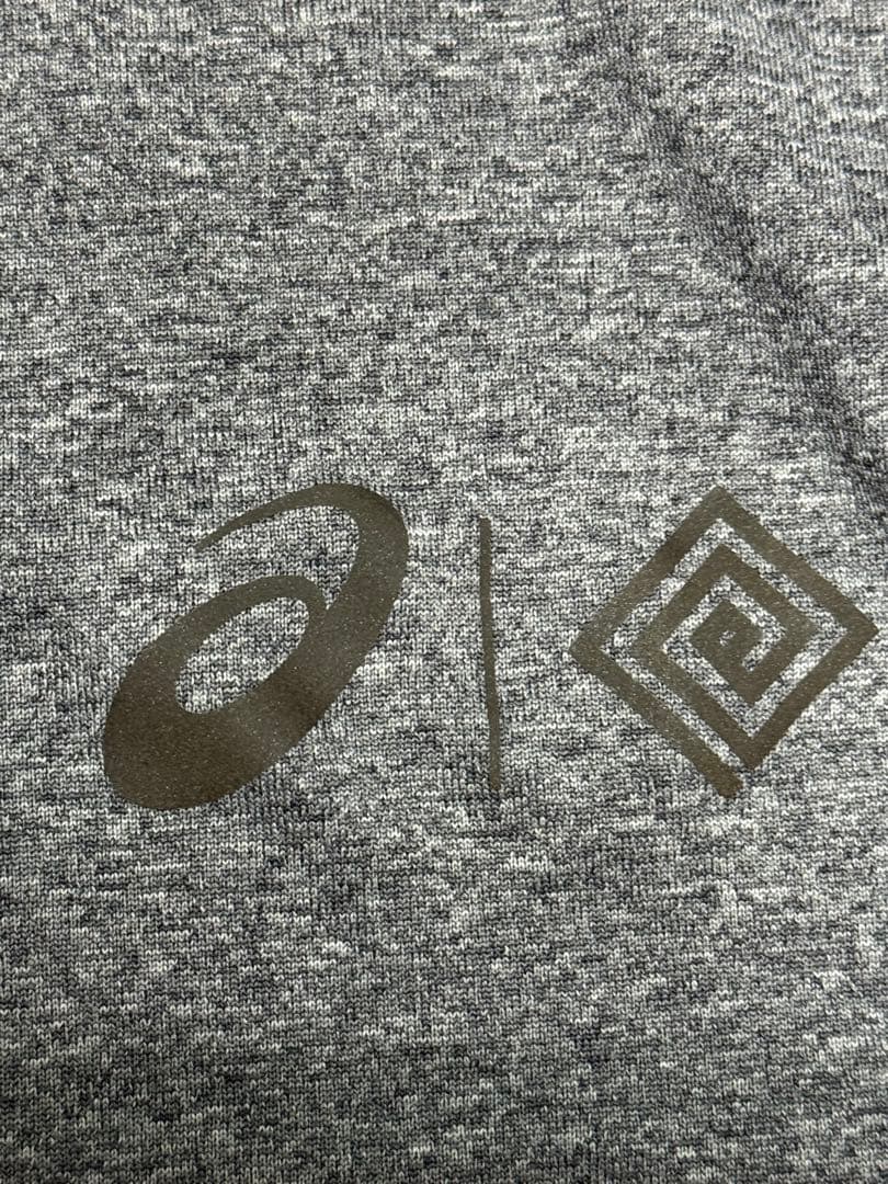 ASICS × ELDORESO ノースリーブ M LIFE IS CRAZY