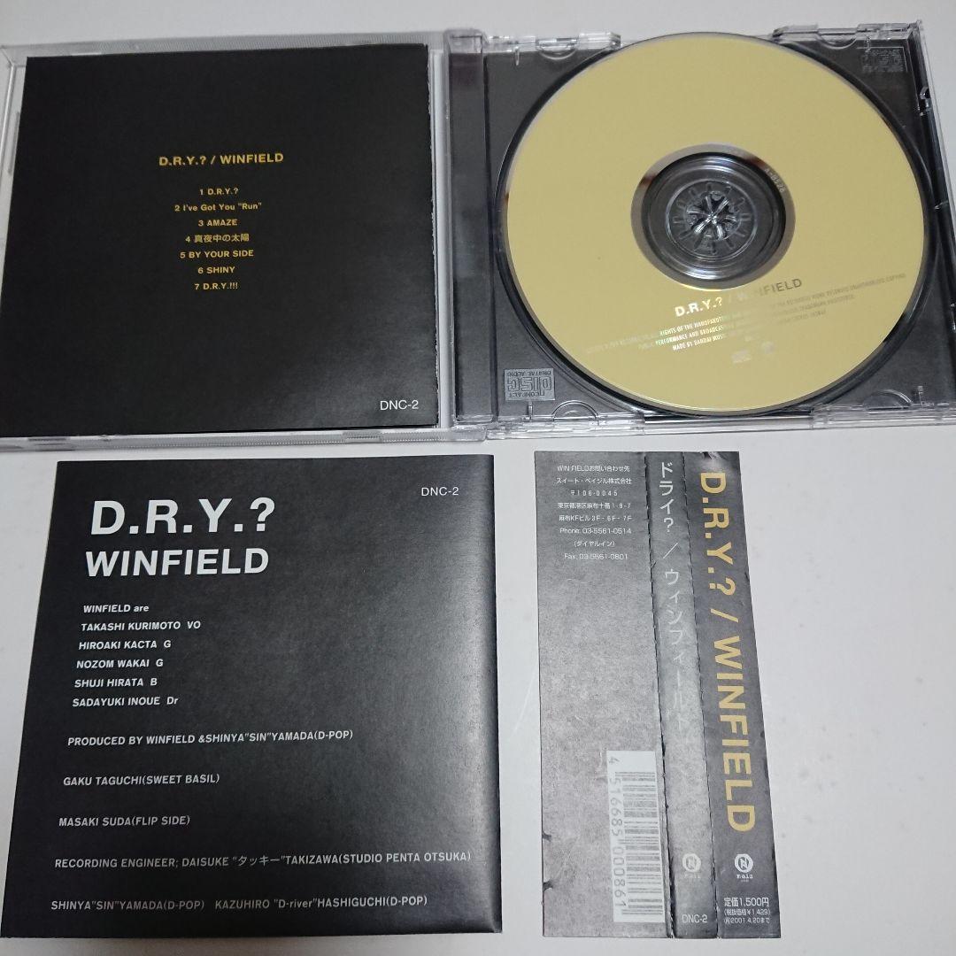 【若井望が在籍したバンド！】WINFIELD ウィンフィールド/D.R.Y.?