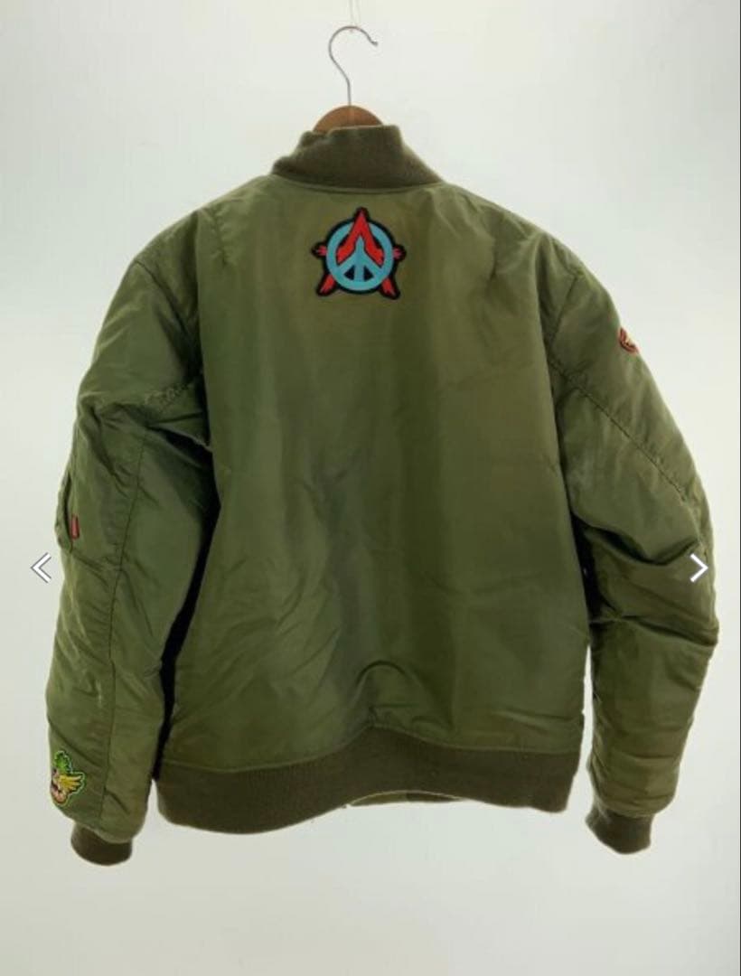 Schott MA-1 フライトジャケット XL オリーブ