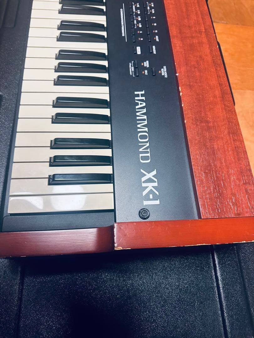 オルガン HAMMOND XK-1 GATOR ハードケース 純正ペダル2種付き