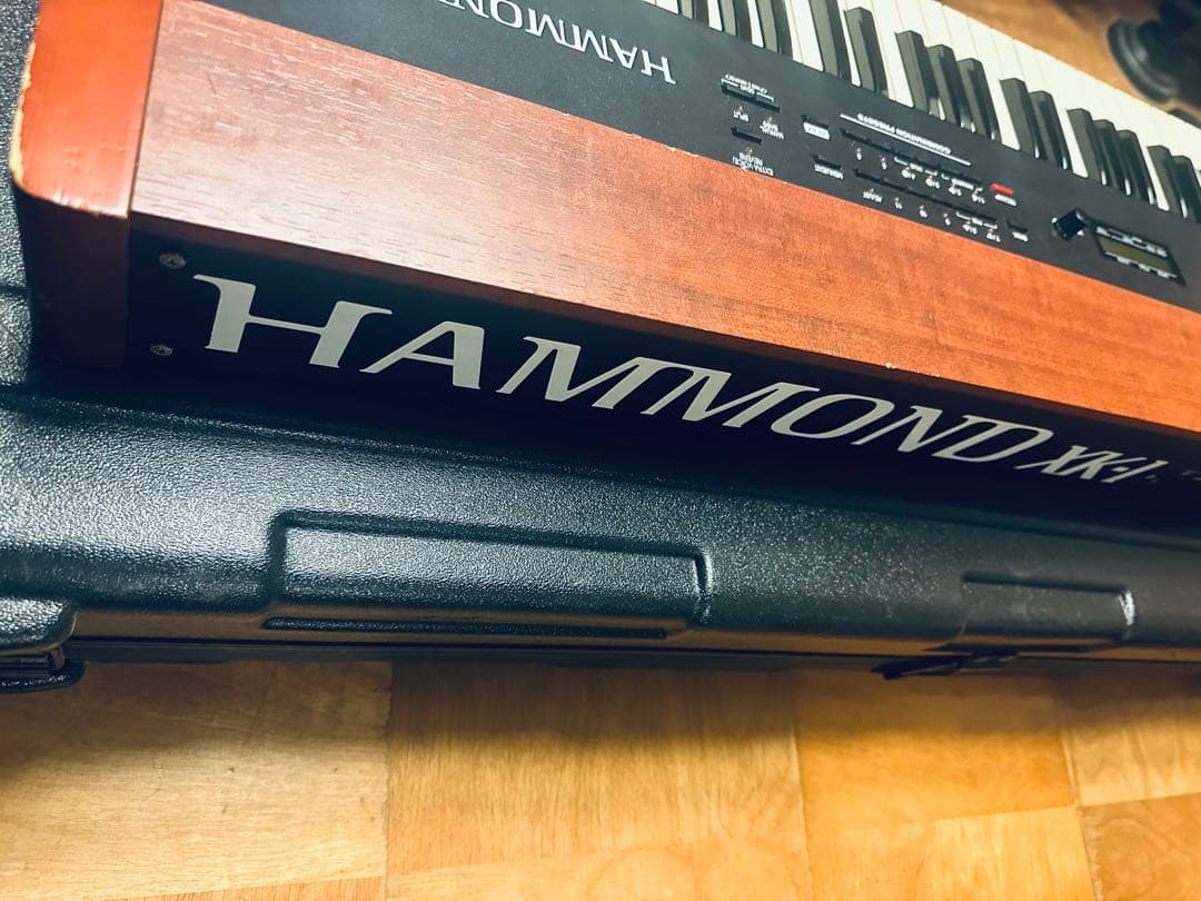 オルガン HAMMOND XK-1 GATOR ハードケース 純正ペダル2種付き