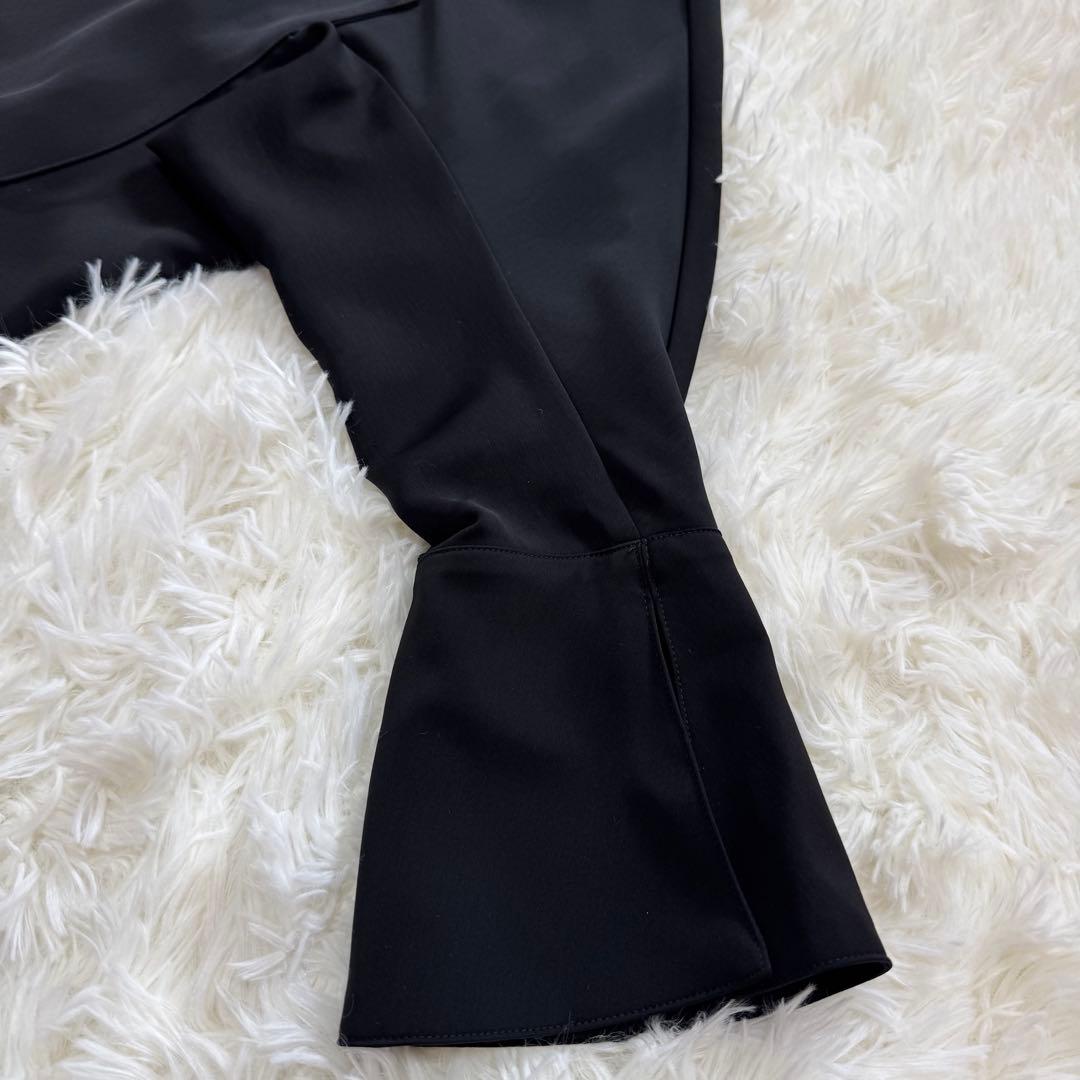 アキラナカ Yvonne dress レースワンピース ブラック 36