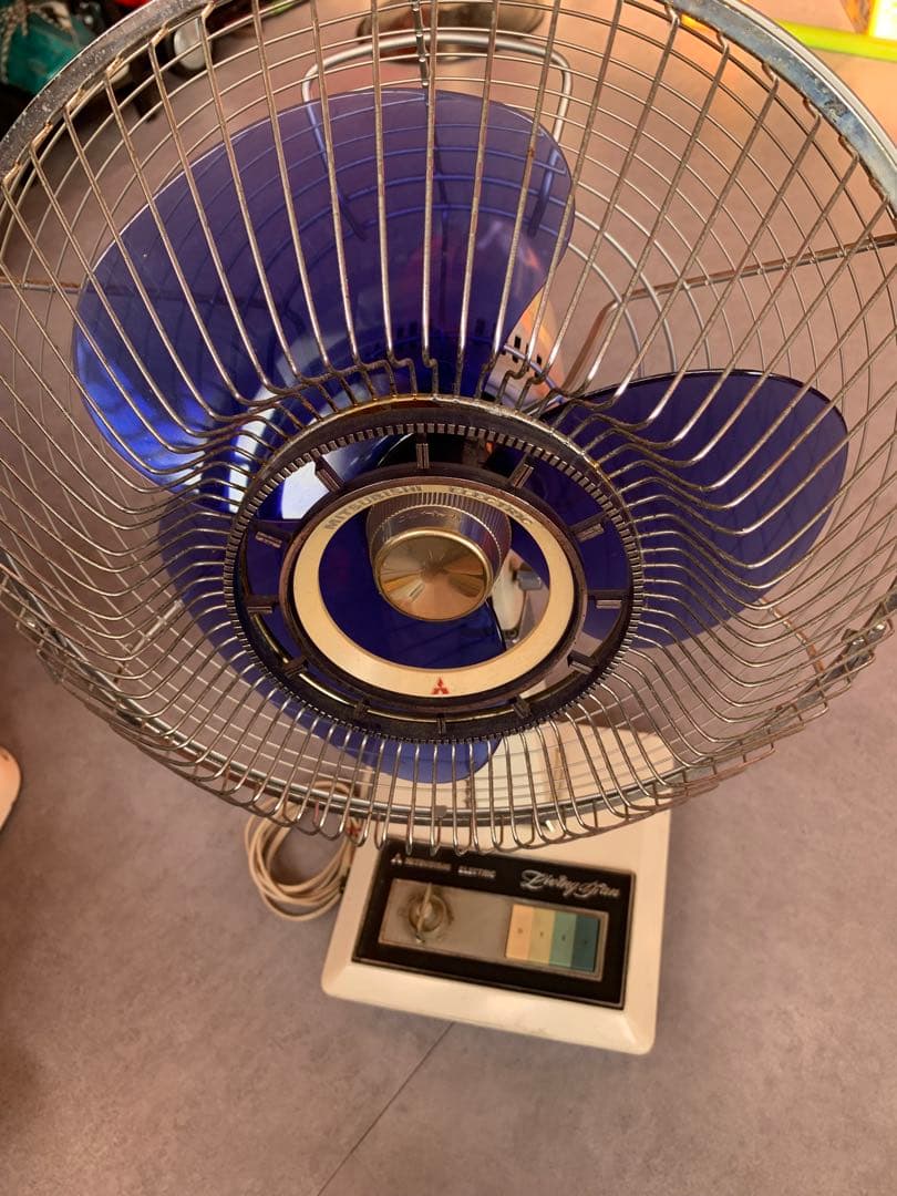 扇風機 レトロ扇風機 昭和レトロ アンティーク　三菱