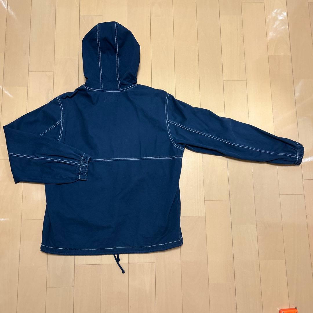 【古着】Supreme ネイビー プルオーバージャケット