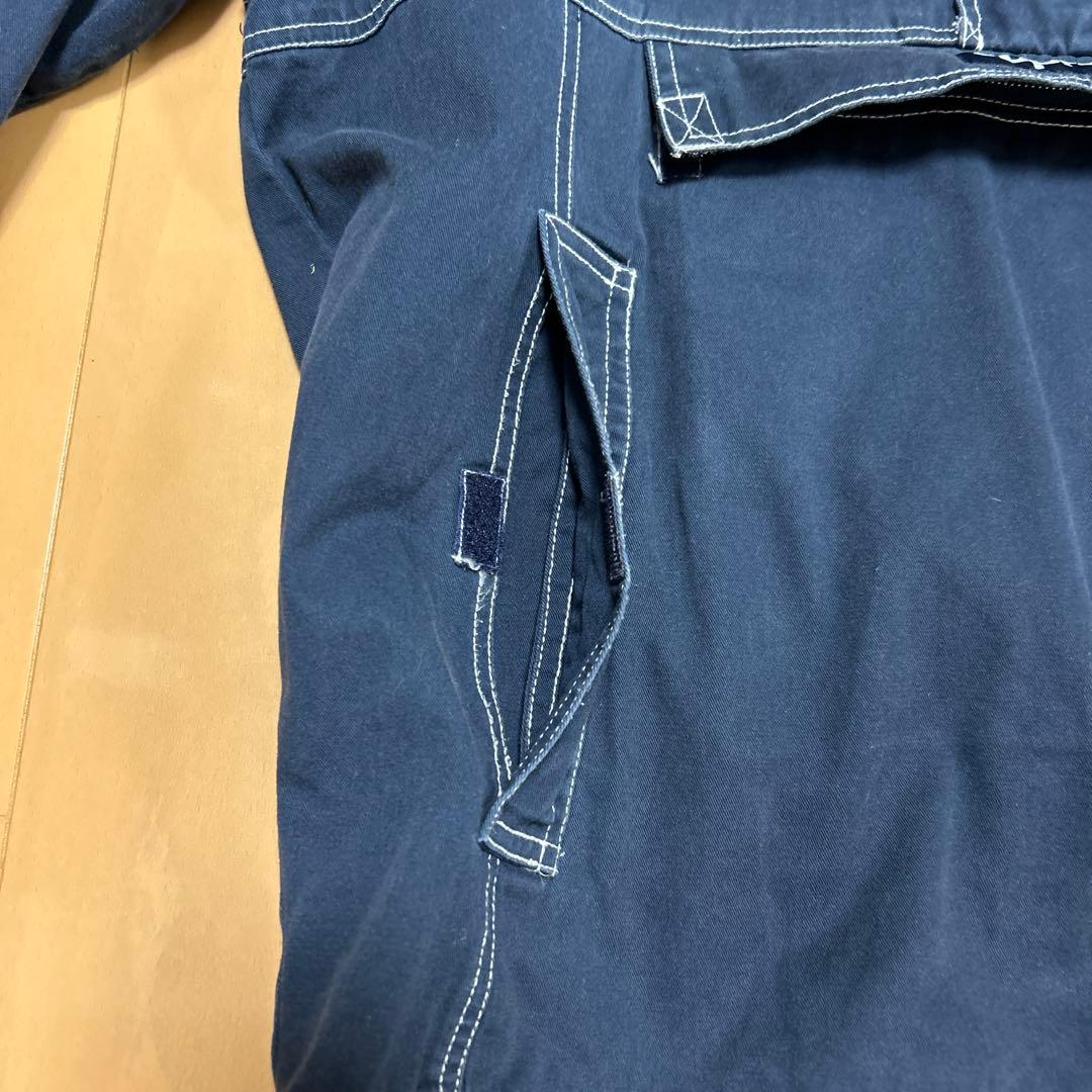 【古着】Supreme ネイビー プルオーバージャケット