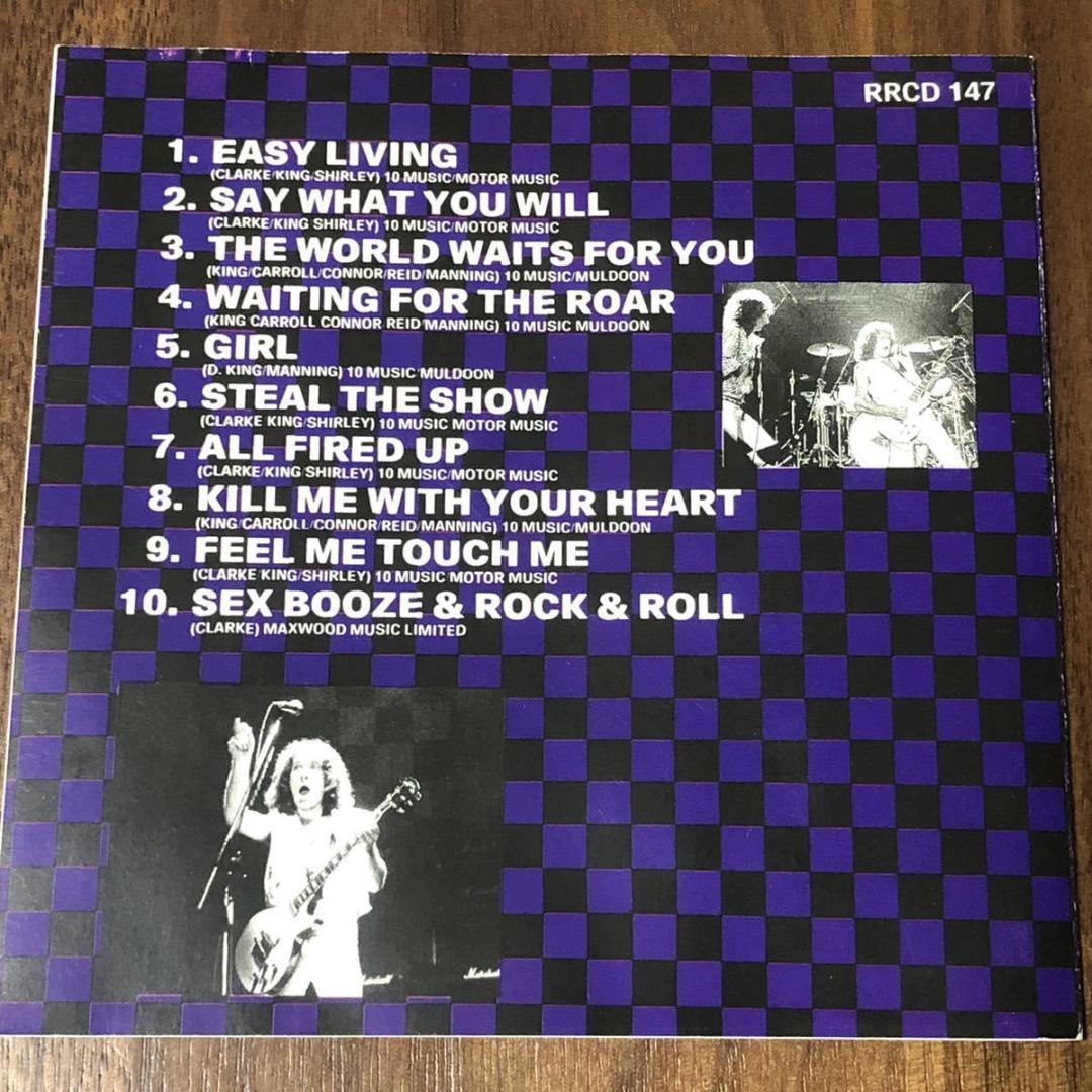 ライヴ盤！FASTWAY/ファストウェイ/SAY WHAT YOU WILL