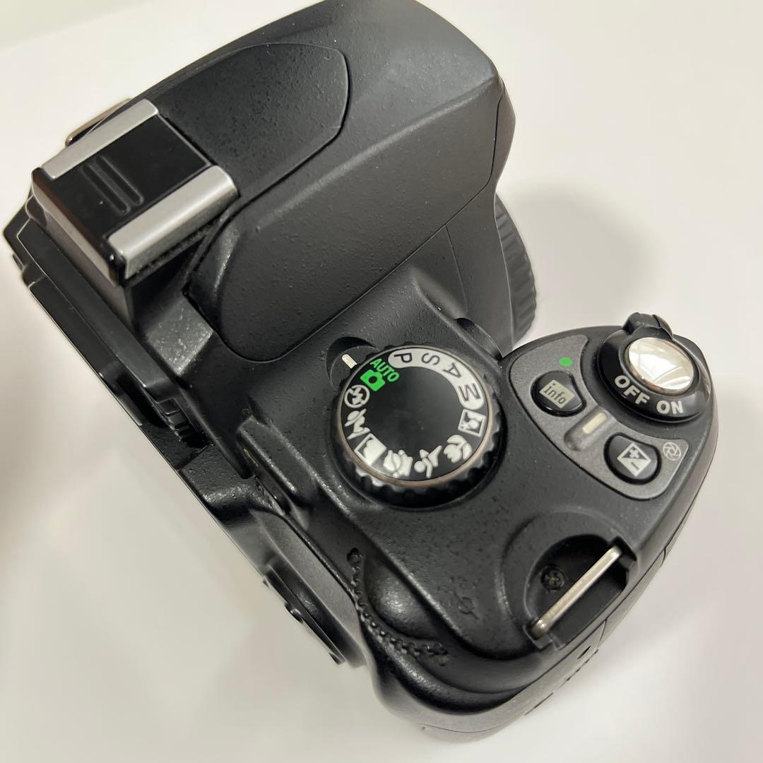 NikonD40一眼レフカメラ＊望遠レンズ55-200mmセット＊訳あり品