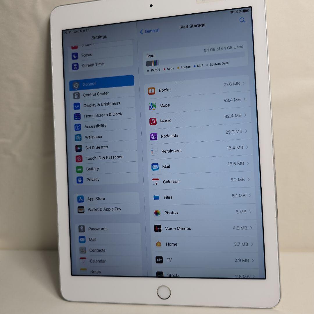 Apple iPad Air 2 10 inch 64GB シルバー