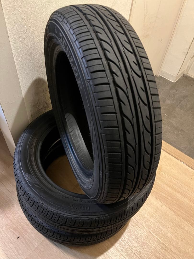 れ送料込21年製DLデジタイヤ EC202 155/65-14 3本のみ