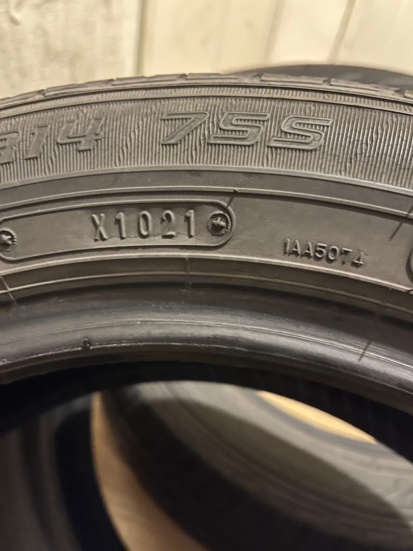 れ送料込21年製DLデジタイヤ EC202 155/65-14 3本のみ