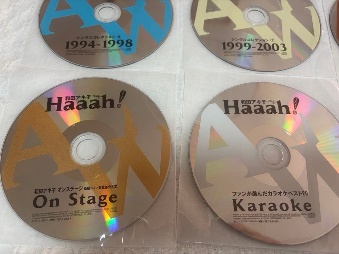 和田アキ子35周年記念BOX Haaah!