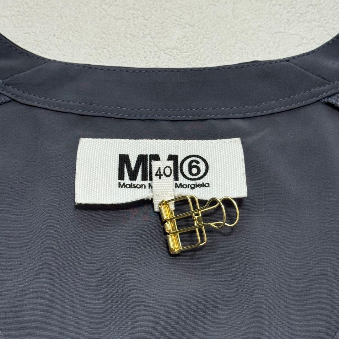 MM6 Maison Margiela コットン リボン付き ワンピース