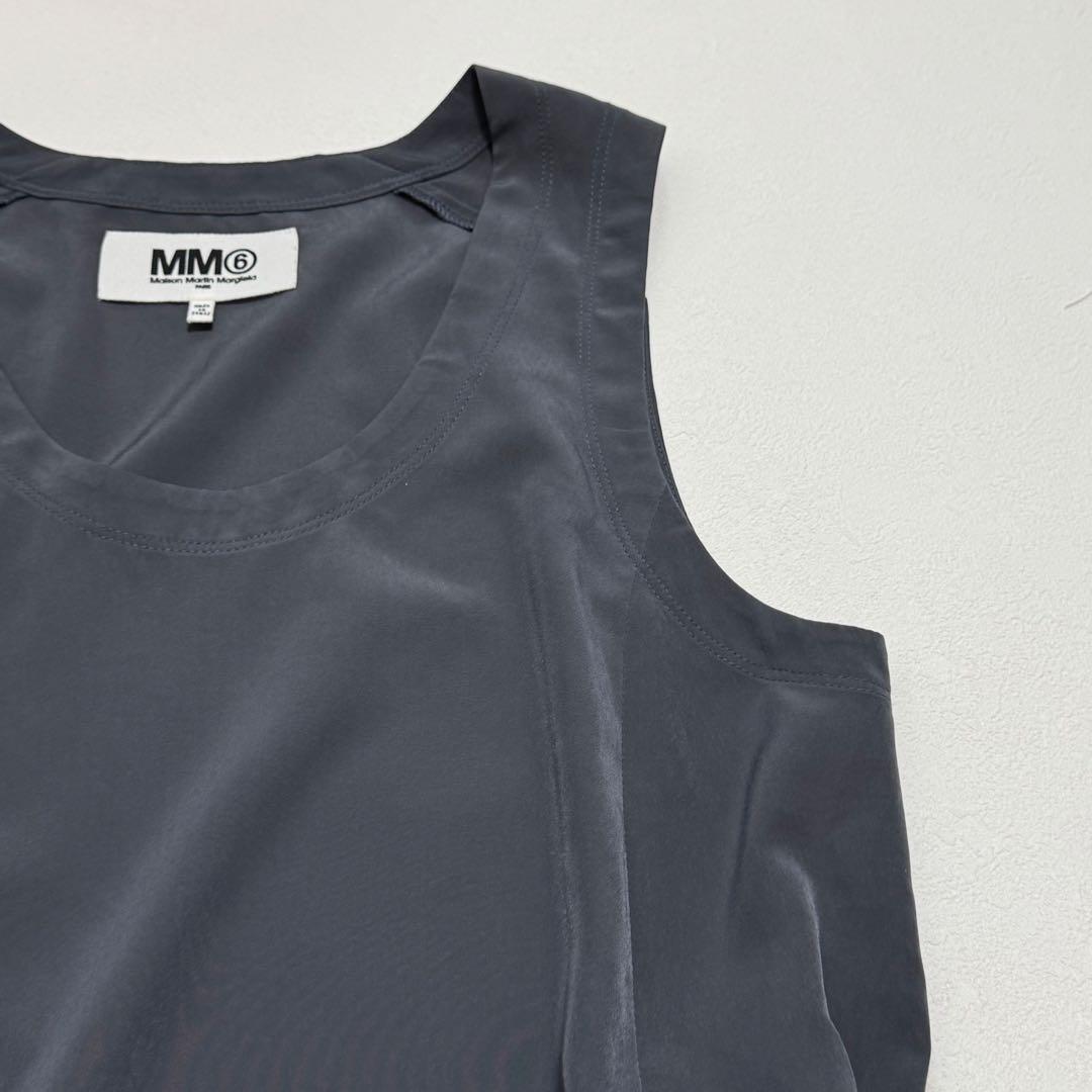 MM6 Maison Margiela コットン リボン付き ワンピース