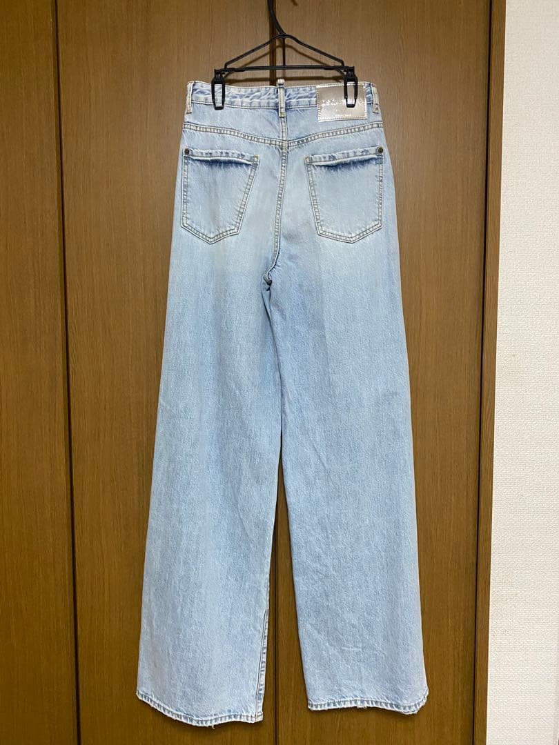 【値下げ交渉可能です】 DSQUARED2 ワイドデニムパンツ　新品未使用