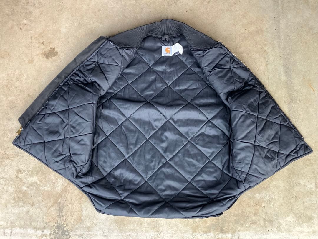 Carhartt カーハート ブラック ベスト　アメリカ製　腰ゴム