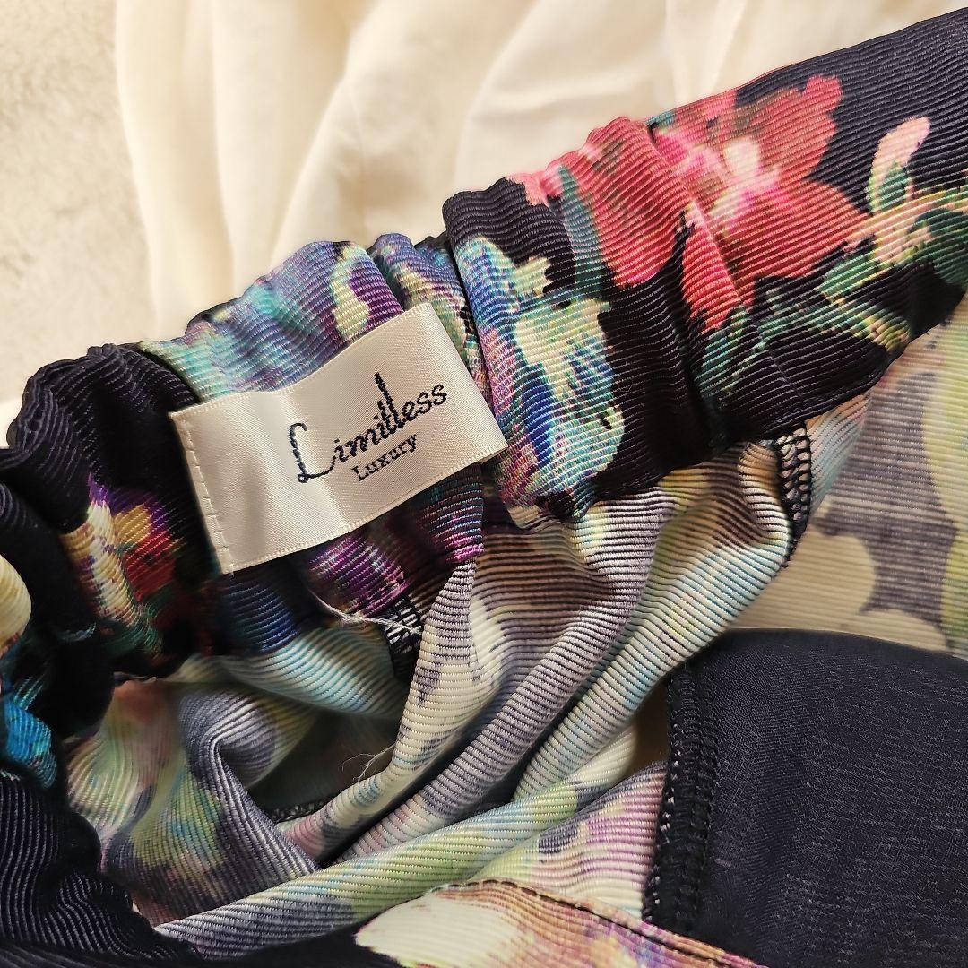 ベイクルーズ limitless luxury フェミニンバラの花柄スカート