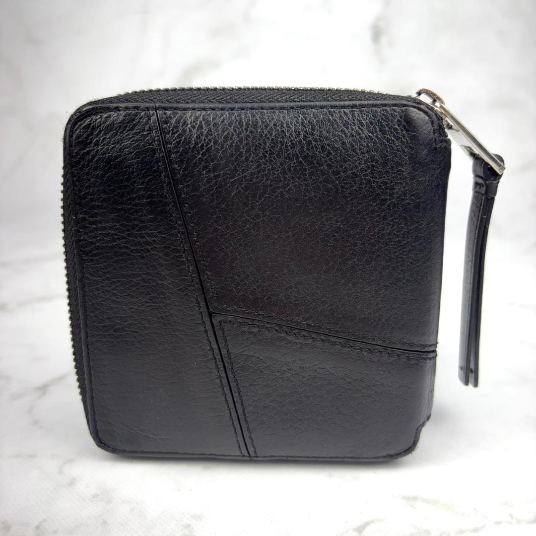 【極美品】LOEWE⭐ロエベ【アナグラム】パズル 財布 ラウンドジップ ブラック