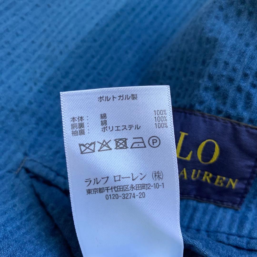 美品　polo Ralph Lauren 現行 シアサッカー　ブレザー　36