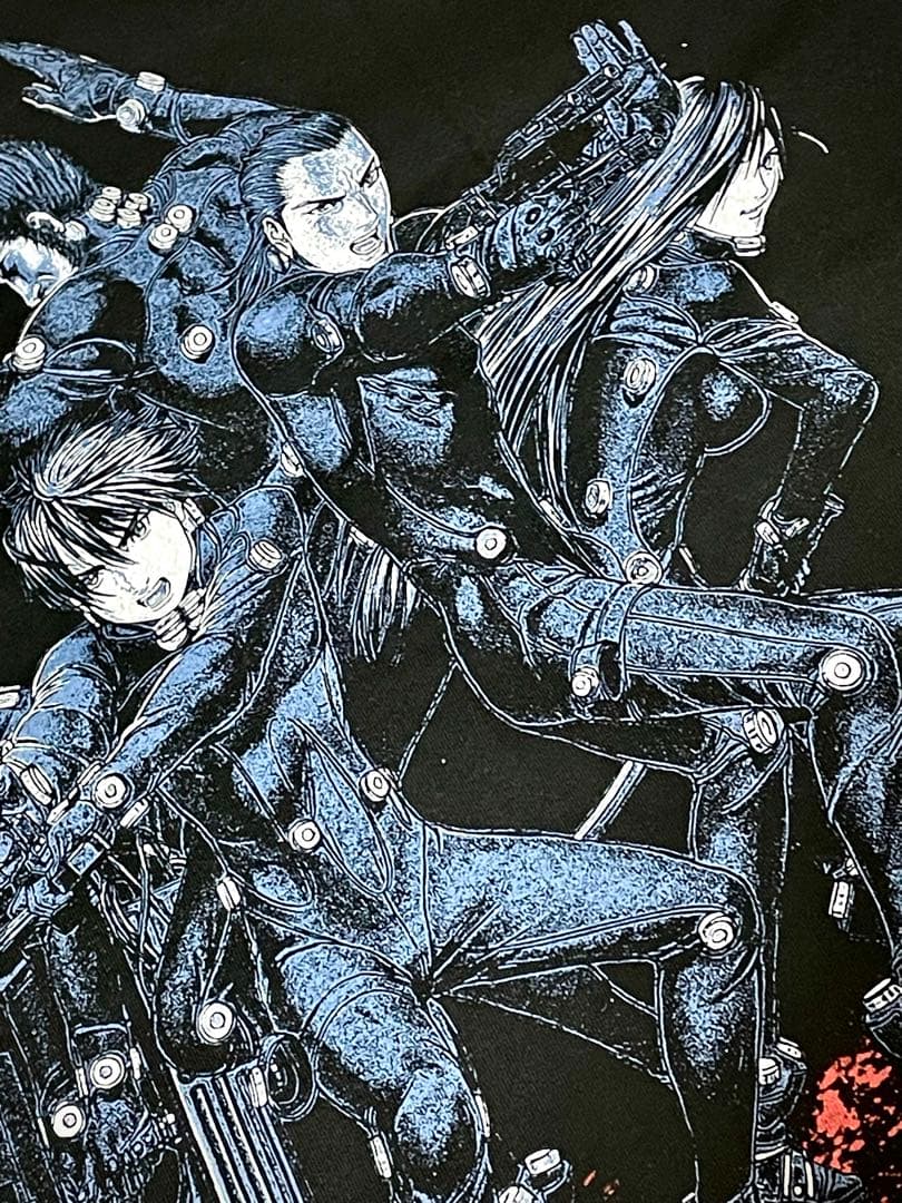 激レア GANTZ Tシャツ　玄野計　レイカ　アニメ　ガンツ　ブラック　XL