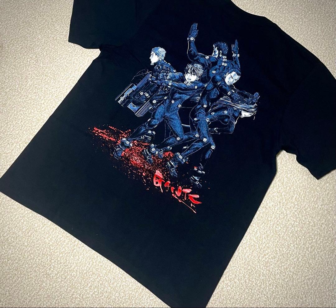 激レア GANTZ Tシャツ　玄野計　レイカ　アニメ　ガンツ　ブラック　XL