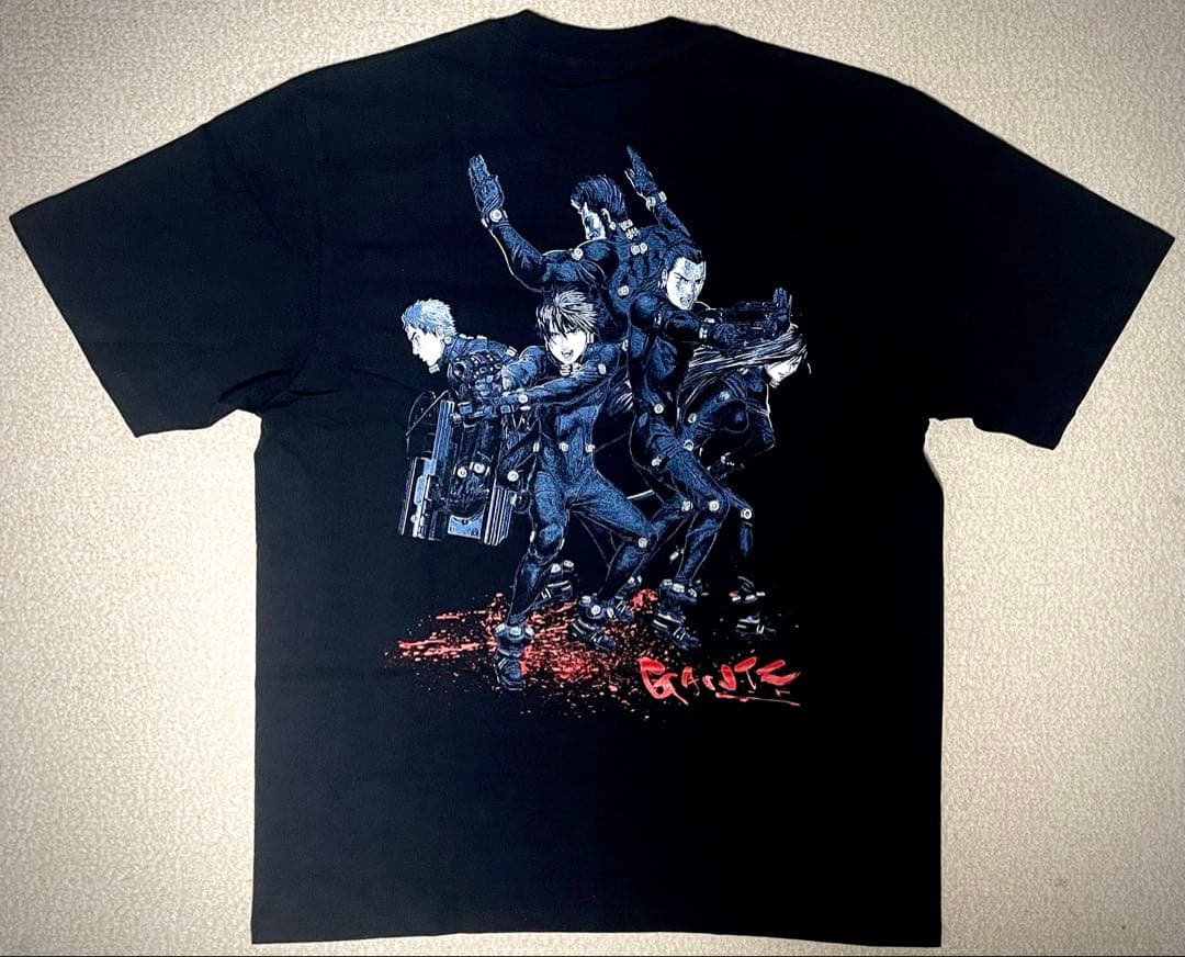 激レア GANTZ Tシャツ　玄野計　レイカ　アニメ　ガンツ　ブラック　XL