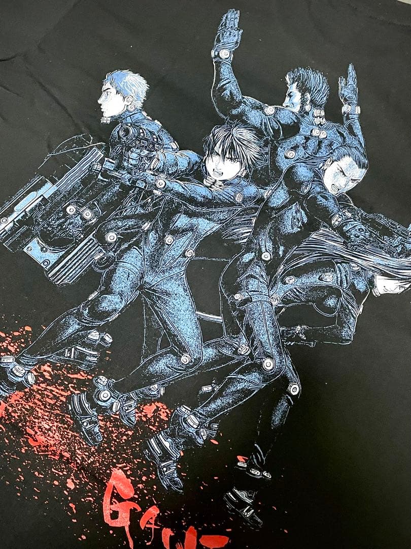激レア GANTZ Tシャツ　玄野計　レイカ　アニメ　ガンツ　ブラック　XL