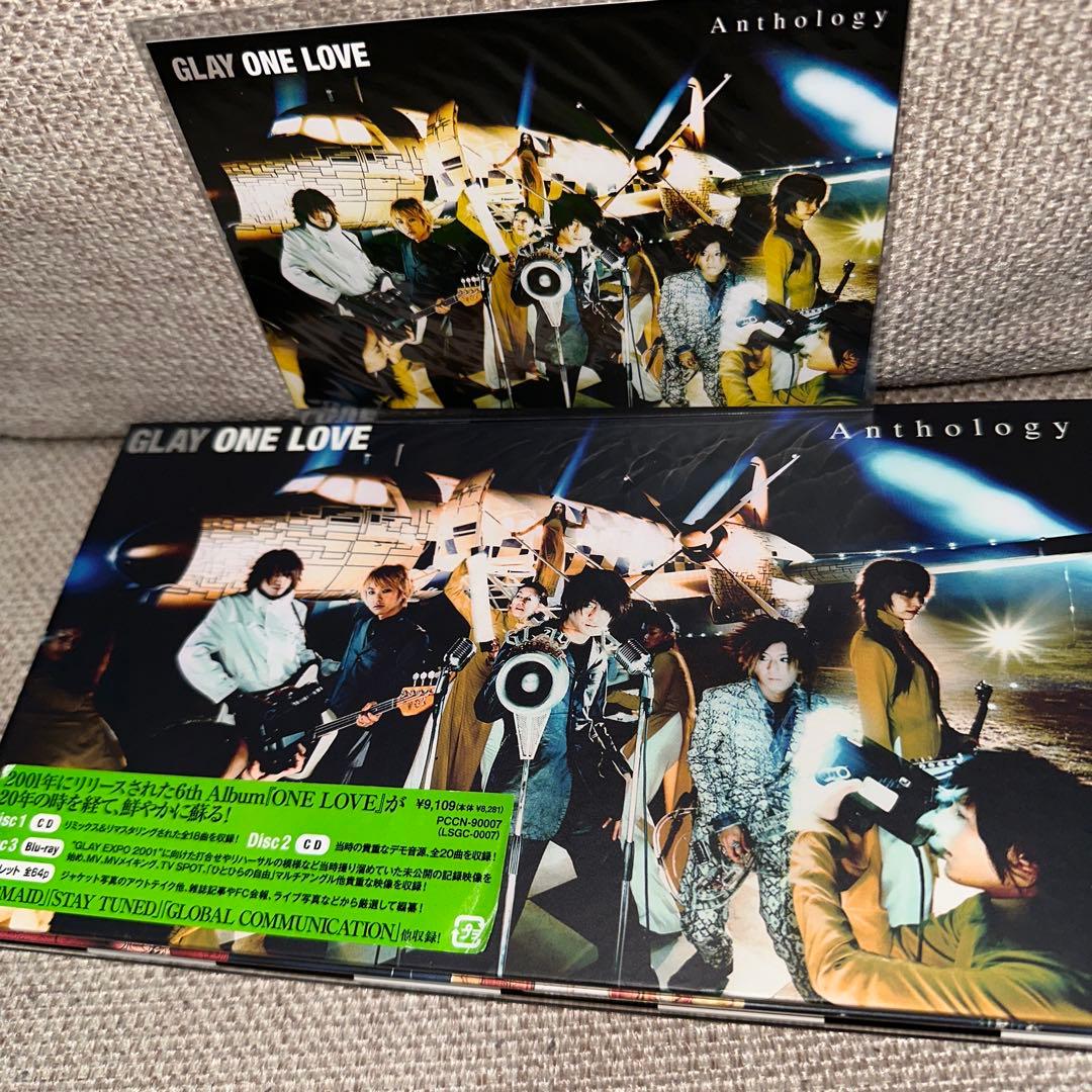 GLAY／ONE LOVE Anthology（2CD＋1Blu-ray）グレイ