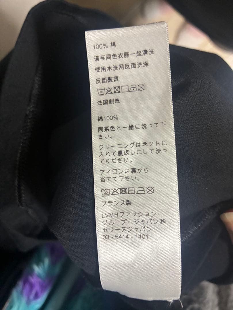 CELINE ブラック Tシャツ XS