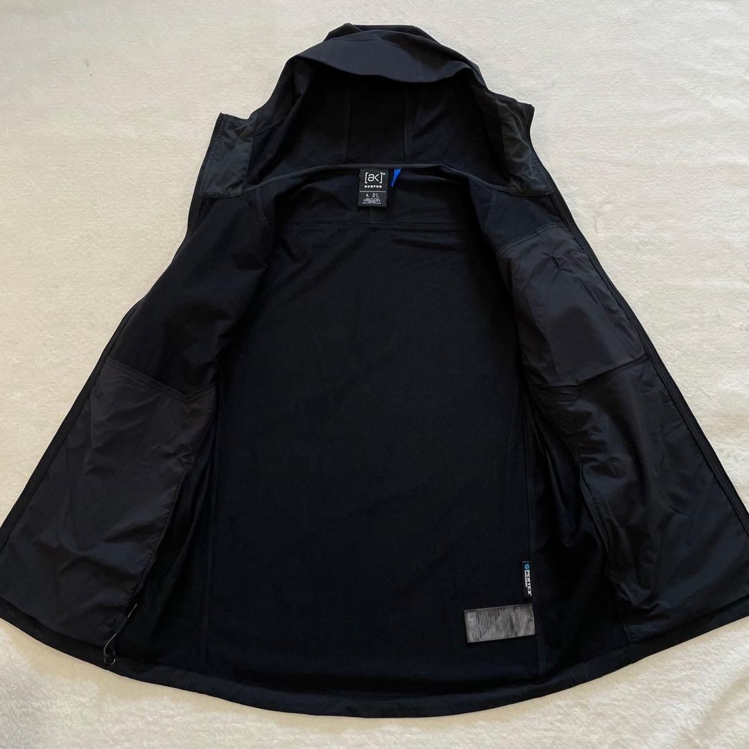 バートン　akシリーズ　SOFTSHELL JK ソフトシェルジャケット　黒