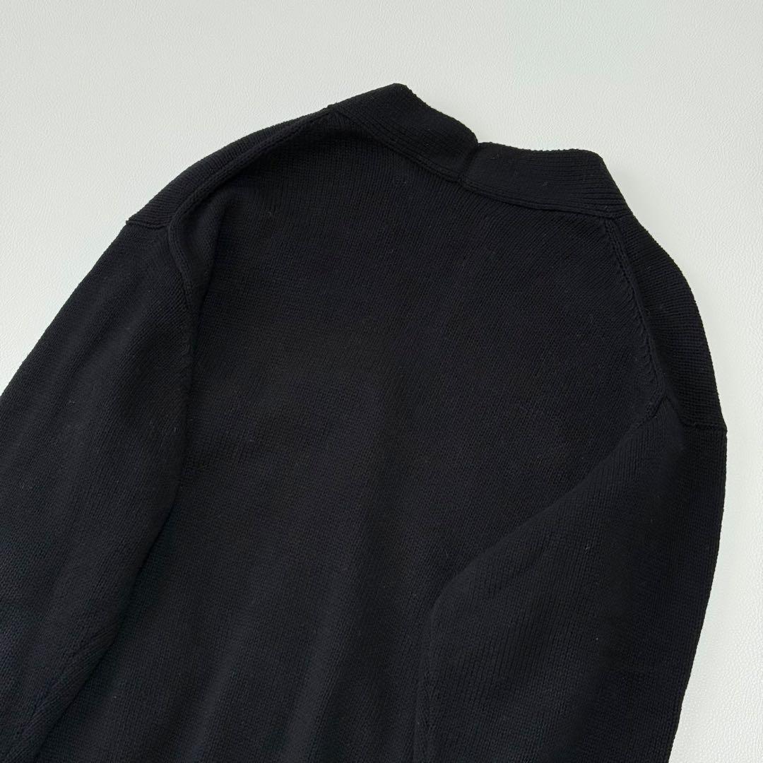 MHL. マーガレットハウエル コットン カーディガン 黒 近年モデル