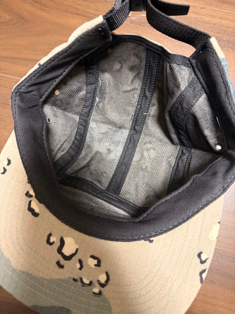 帽子 Supreme desert camo camp cap blue