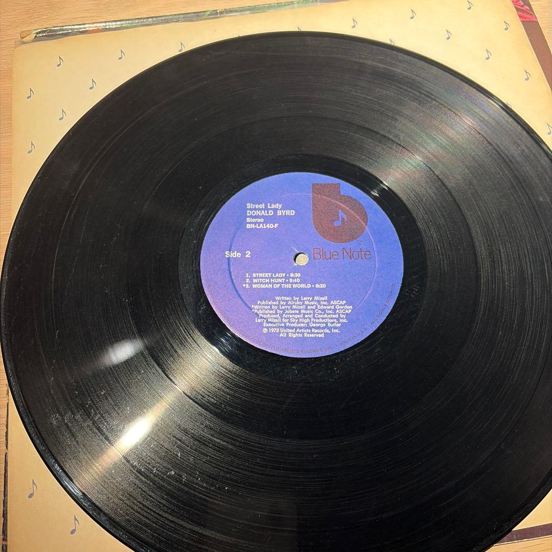 [レコード] Donald Byrd Street Lady LP