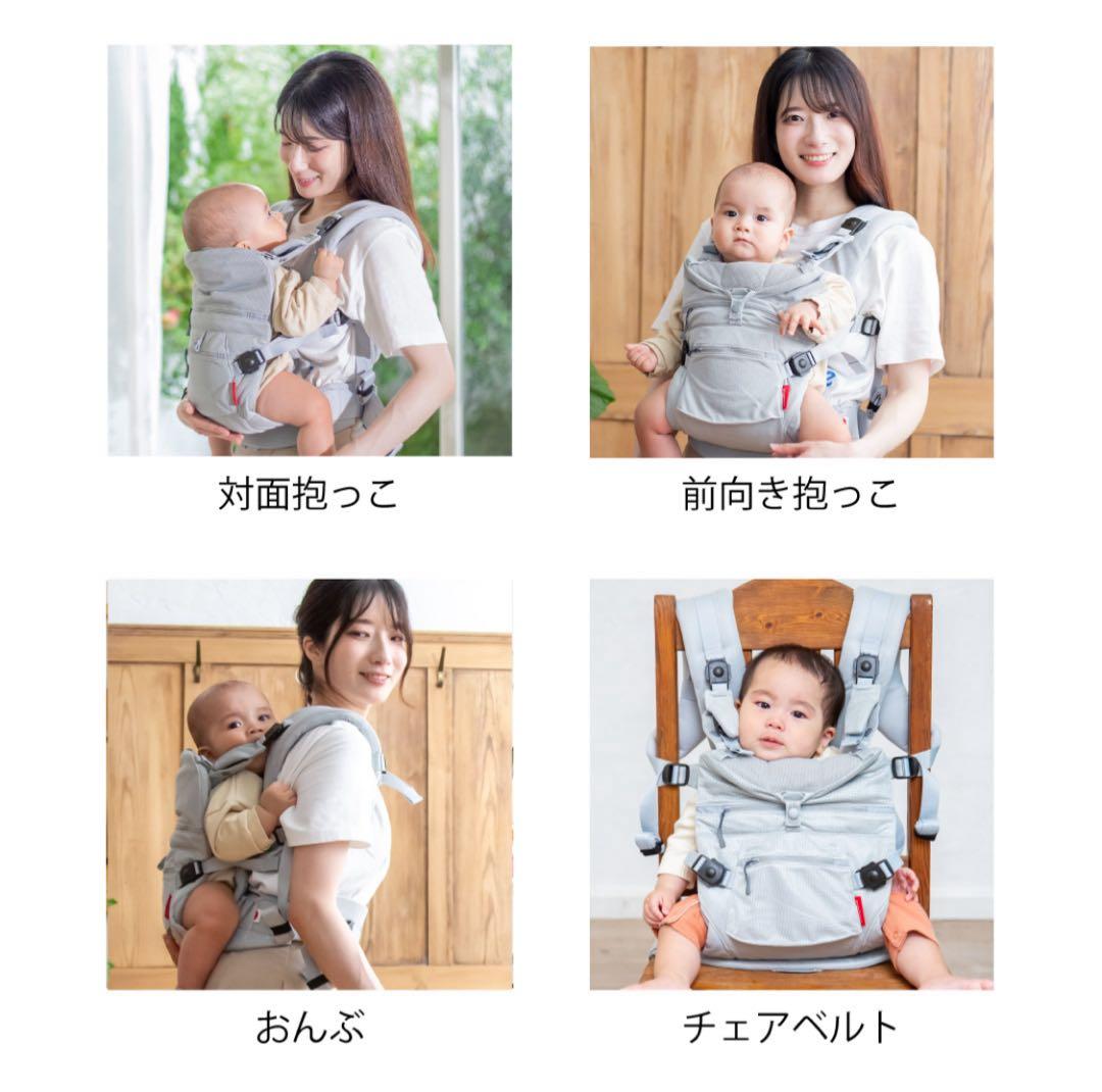 アンジェレッテ ベビーキャリア クアトロエアー3.2（ネイビー）