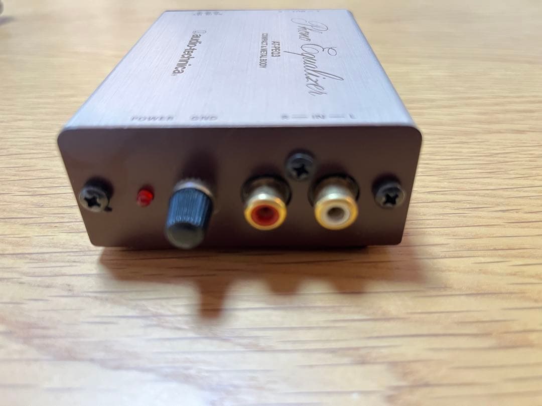 audio-technical フォノイコライザー　AT -PEQ3