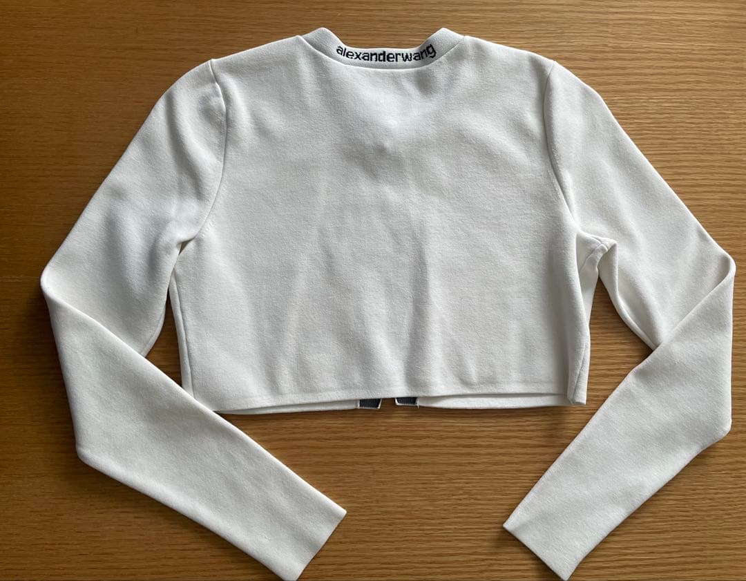 【3/29までお値下げ中】alexanderwang クロップド丈カーディガン
