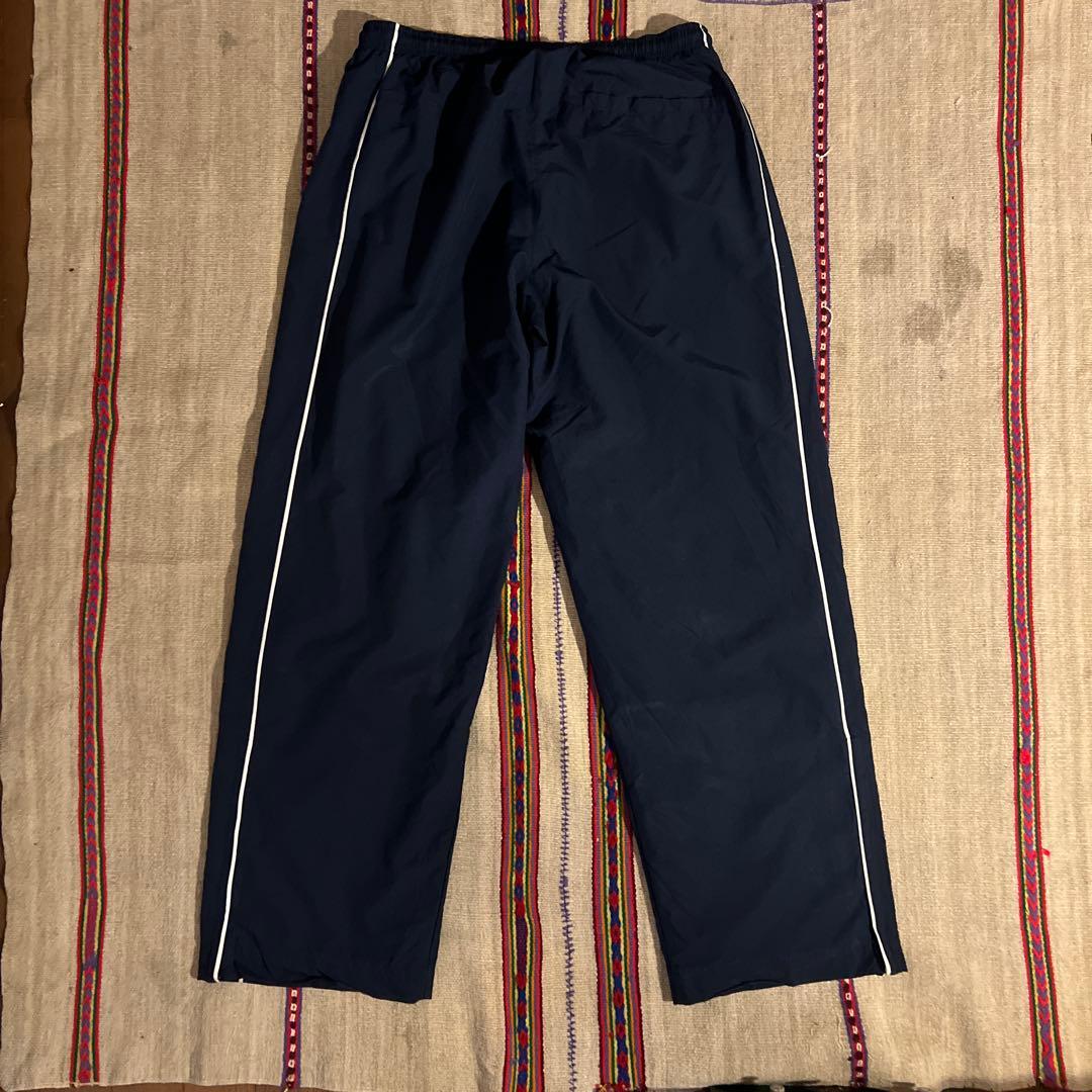 希少00s Nike ネイビー ナイロンパンツ Lサイズ
