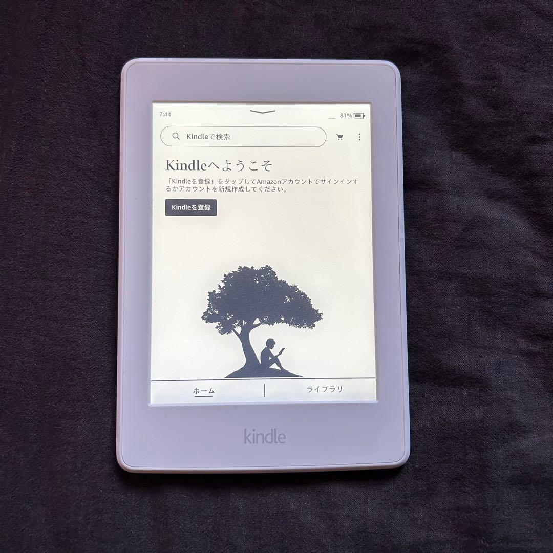 Kindle Paperwhite(第7世代) 4GB 箱、ケーブル付き