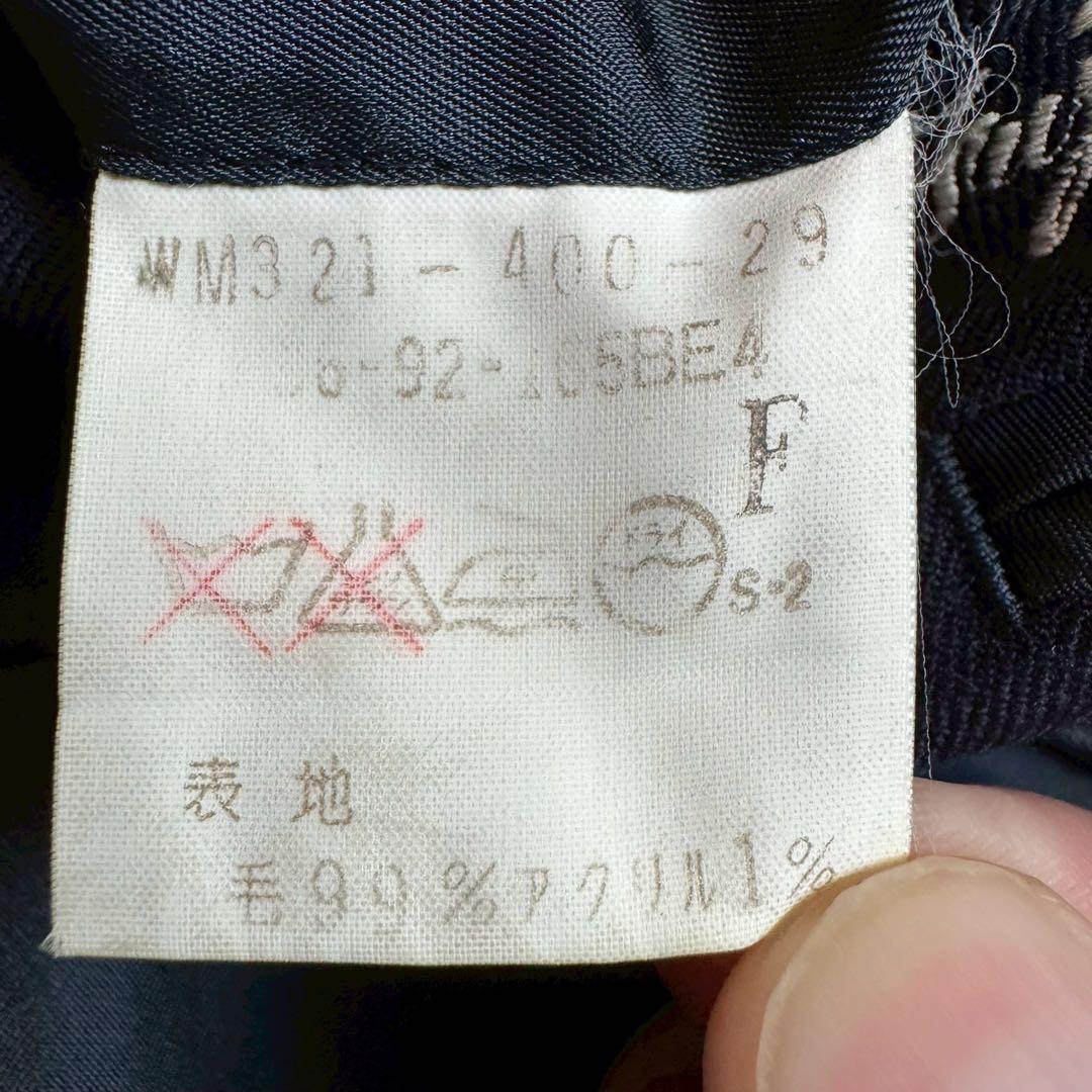 極美品✨Burberry バーバリー 紺ブレ タスマニアウール 金ボタン S相当
