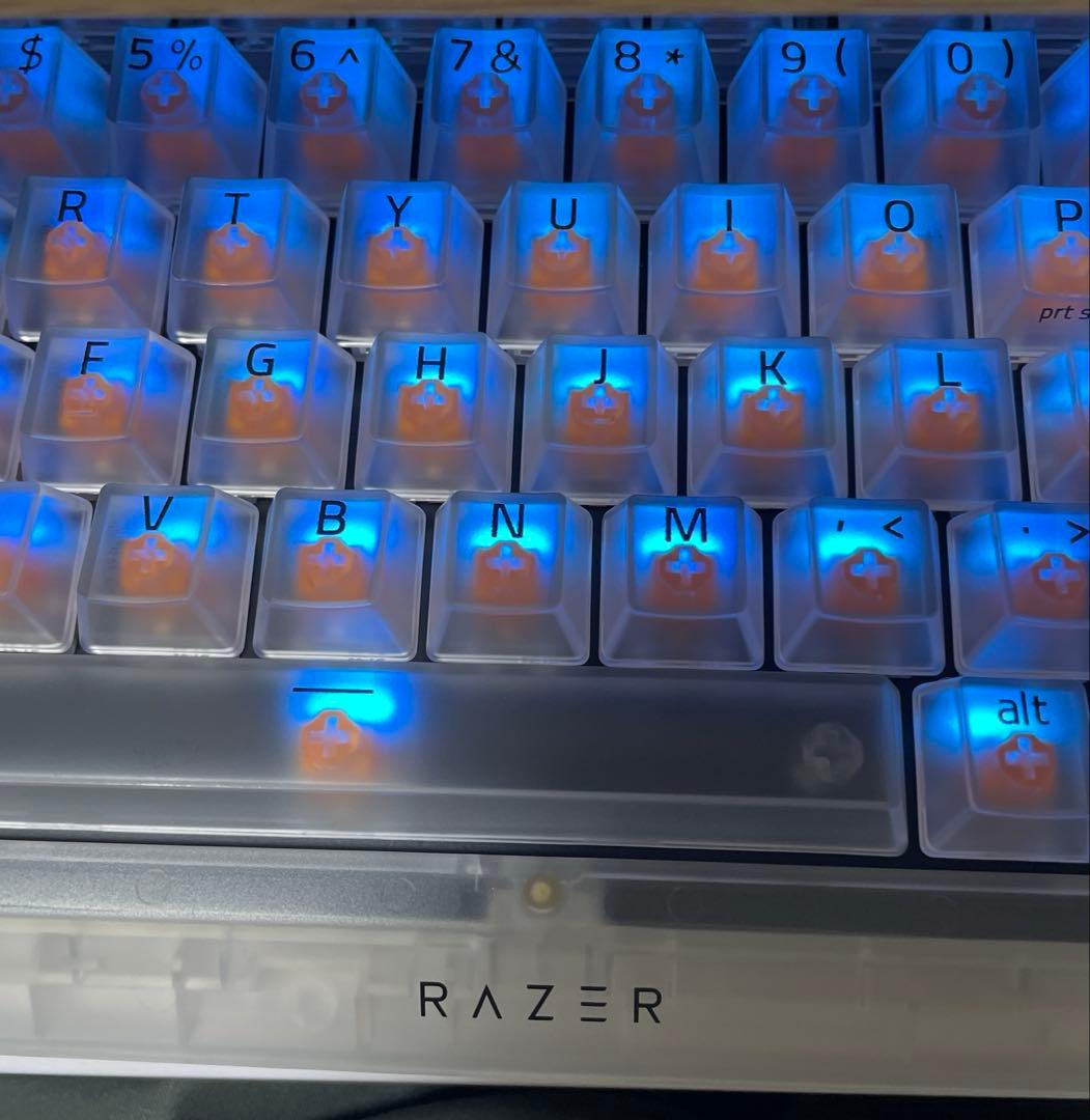 キーボード Razer BlackWidow V4 75% Phantom White