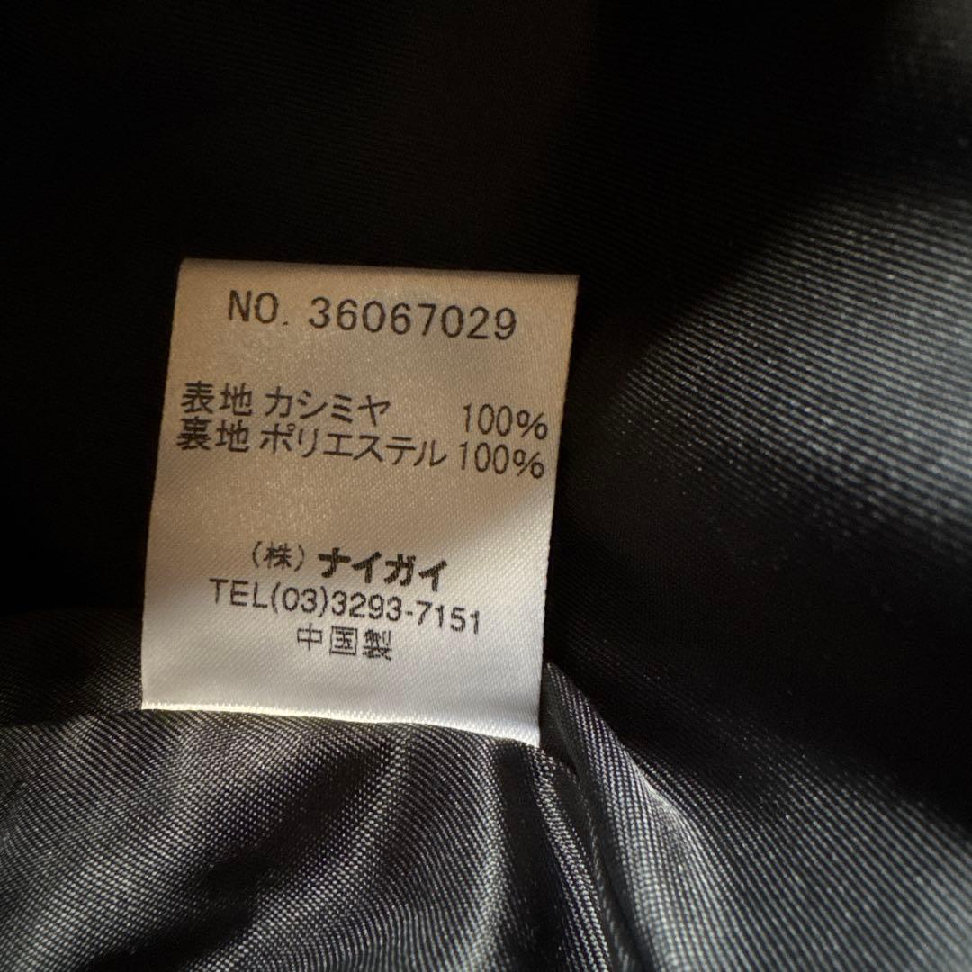 値下げ◇美品◇ナイガイ カシミヤ100% コート M