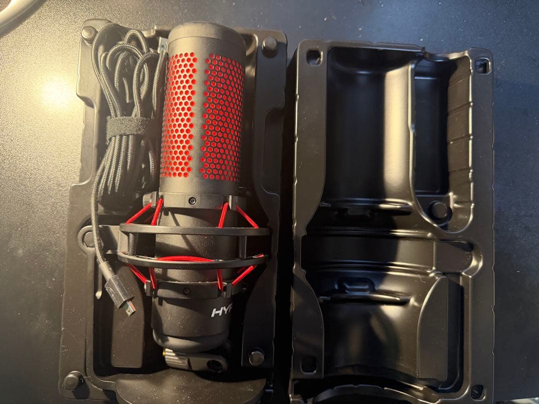 HyperX QuadCast - USBマイク レッド/ブラック　値下げ中