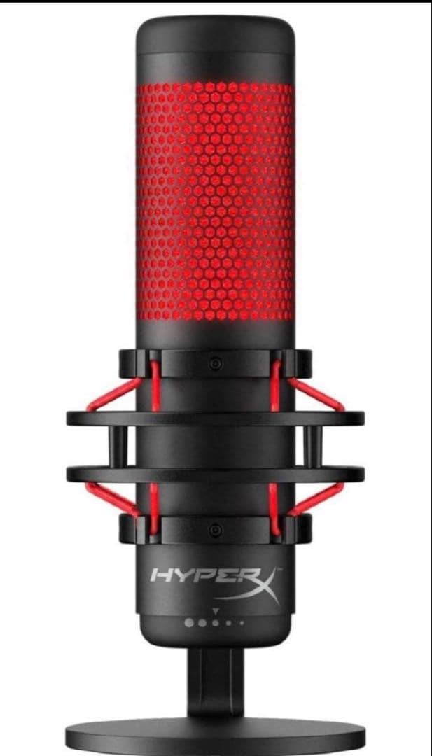 HyperX QuadCast - USBマイク レッド/ブラック　値下げ中